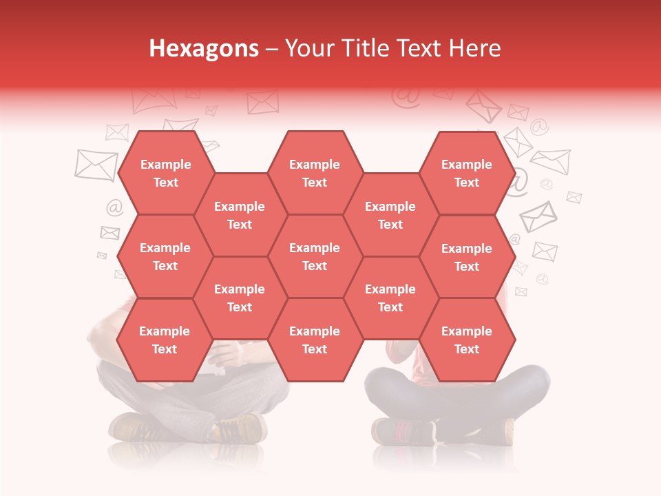Network Background Computer PowerPoint Template