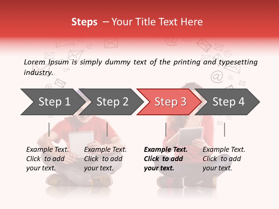 Network Background Computer PowerPoint Template