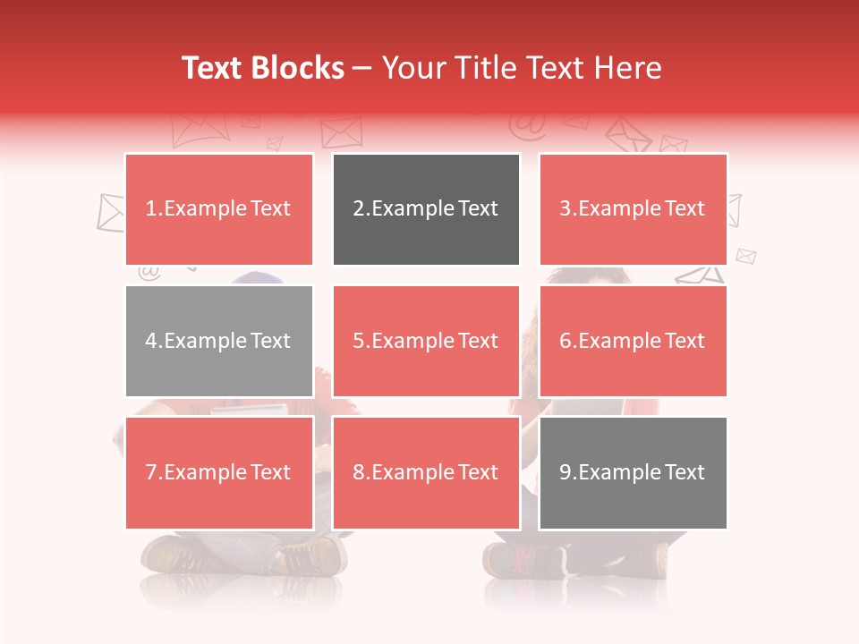 Network Background Computer PowerPoint Template