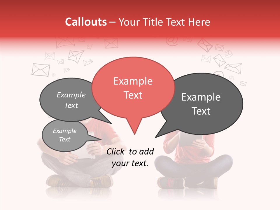 Network Background Computer PowerPoint Template