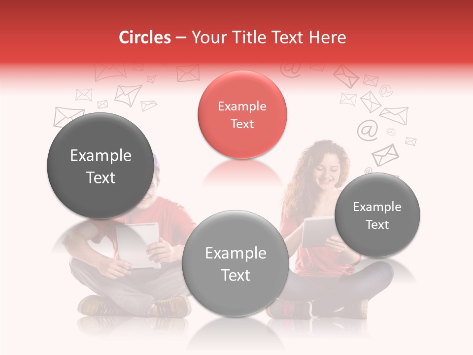 Network Background Computer PowerPoint Template