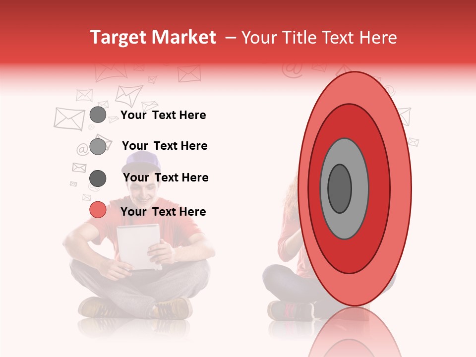 Network Background Computer PowerPoint Template