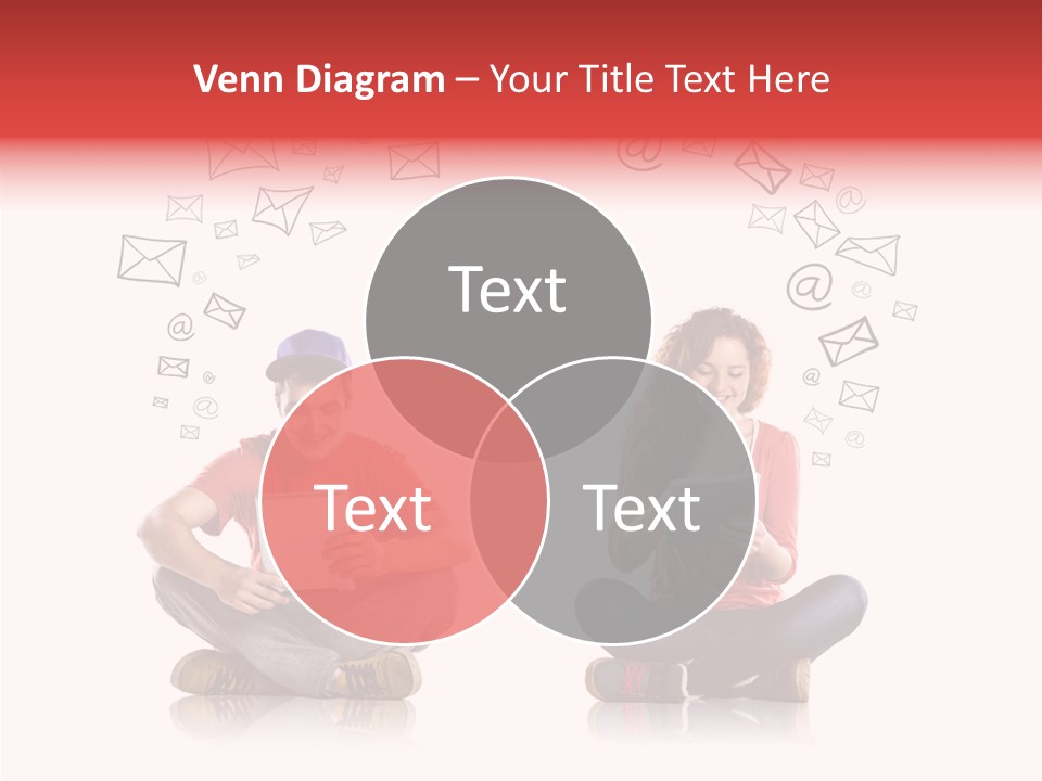 Network Background Computer PowerPoint Template