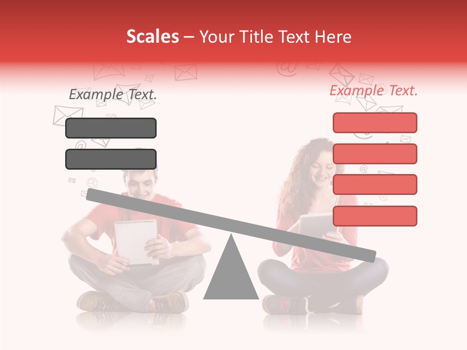 Network Background Computer PowerPoint Template