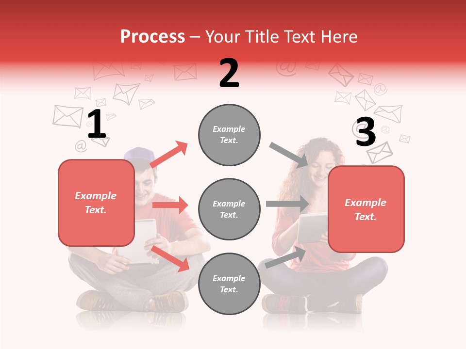 Network Background Computer PowerPoint Template