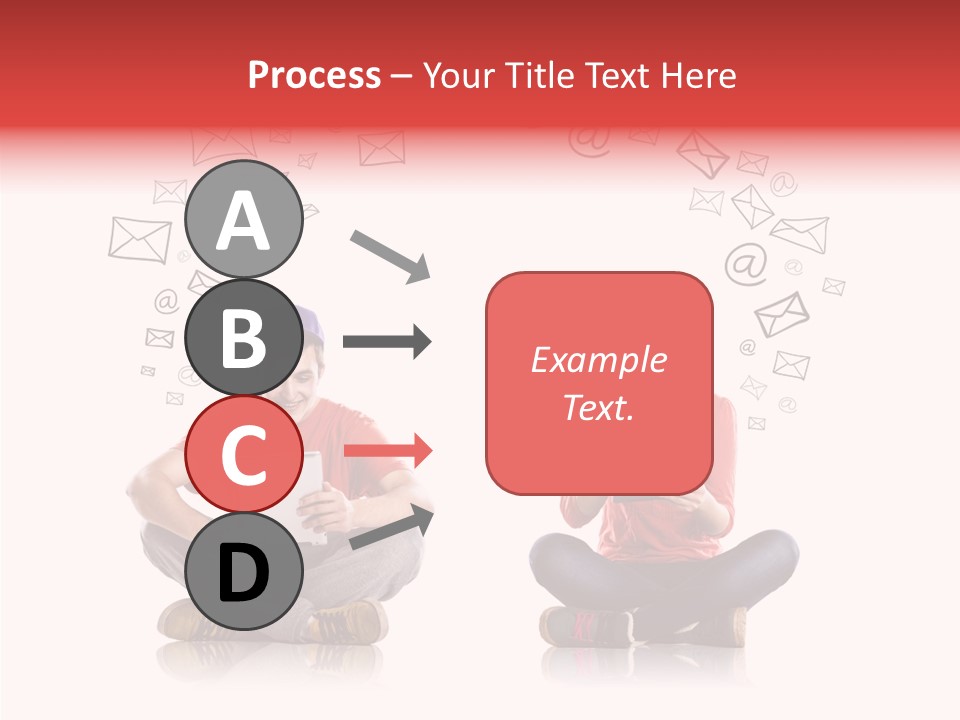 Network Background Computer PowerPoint Template