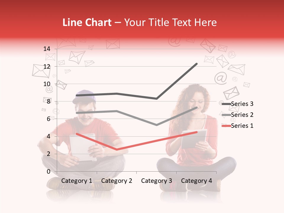 Network Background Computer PowerPoint Template