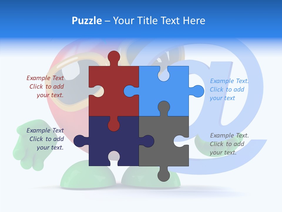 Isolated Diet Internet PowerPoint Template