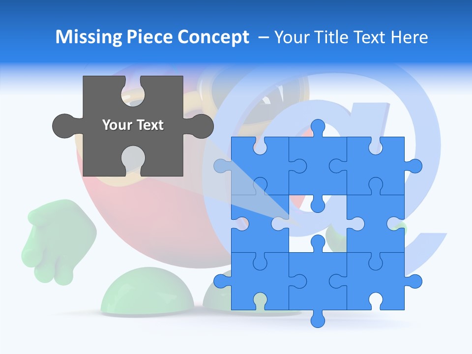 Isolated Diet Internet PowerPoint Template