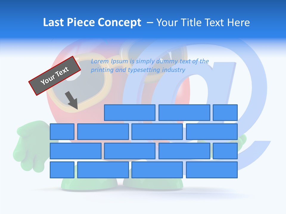 Isolated Diet Internet PowerPoint Template