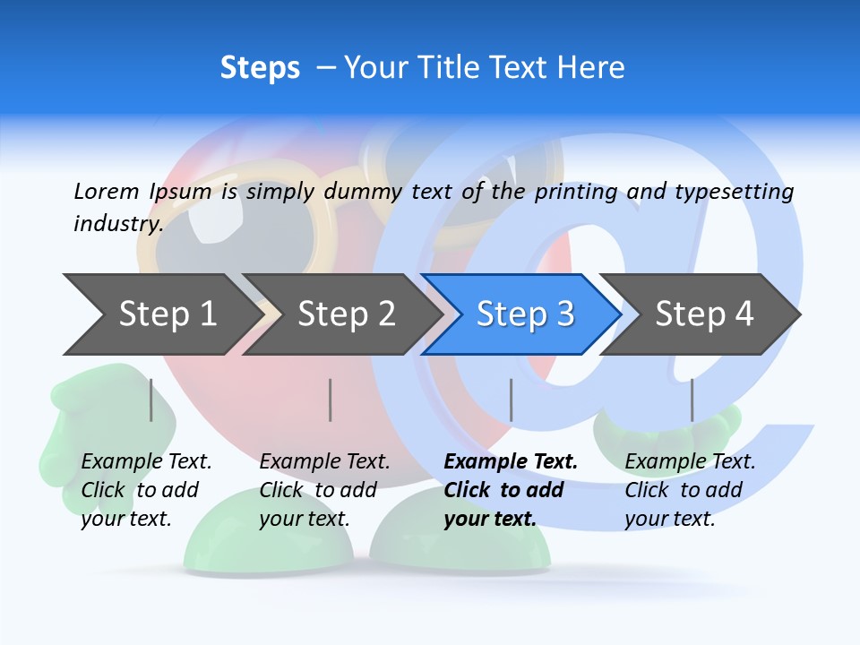 Isolated Diet Internet PowerPoint Template