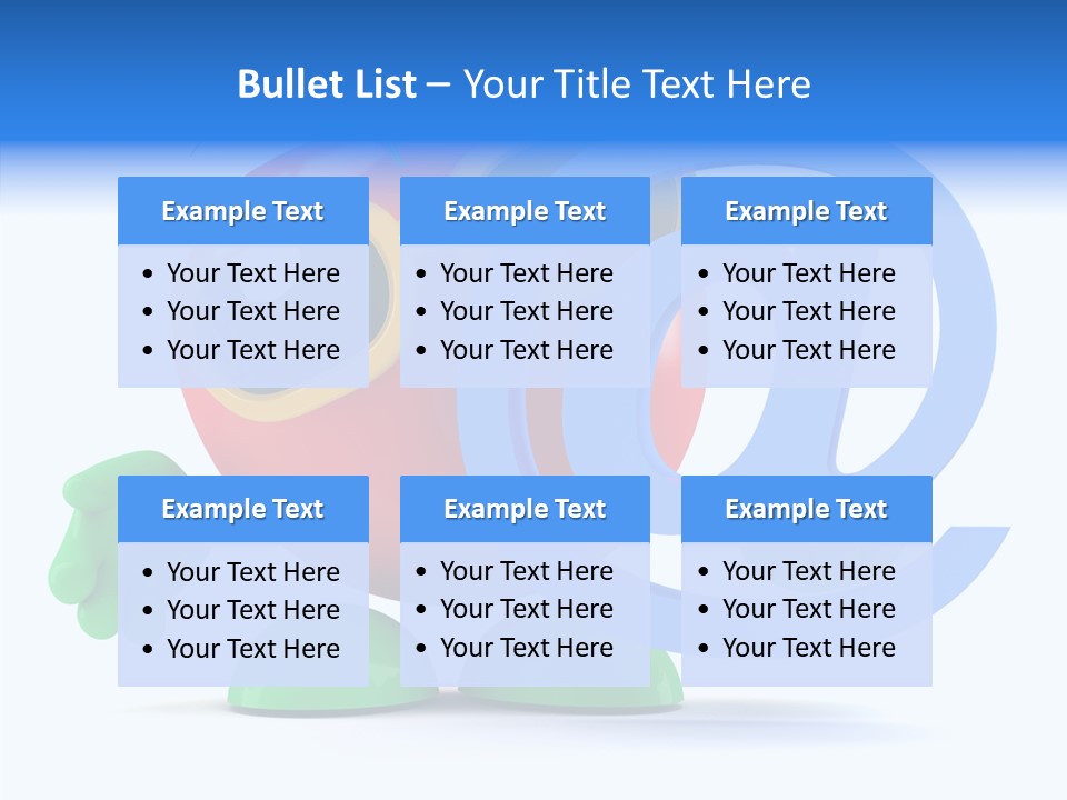 Isolated Diet Internet PowerPoint Template