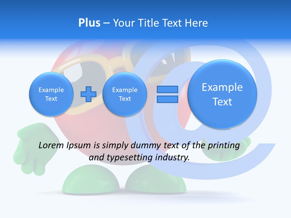 Isolated Diet Internet PowerPoint Template