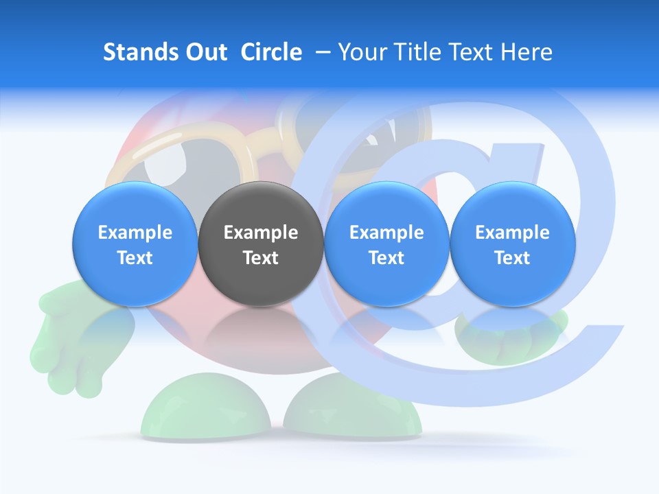 Isolated Diet Internet PowerPoint Template