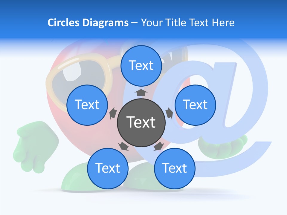 Isolated Diet Internet PowerPoint Template