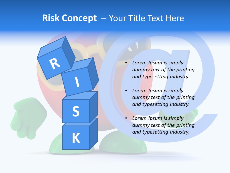 Isolated Diet Internet PowerPoint Template