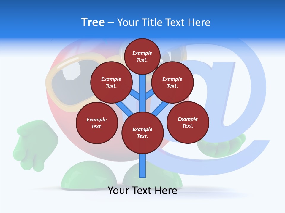 Isolated Diet Internet PowerPoint Template