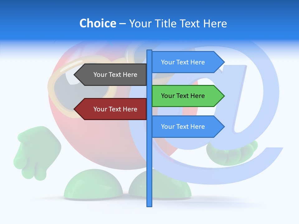 Isolated Diet Internet PowerPoint Template