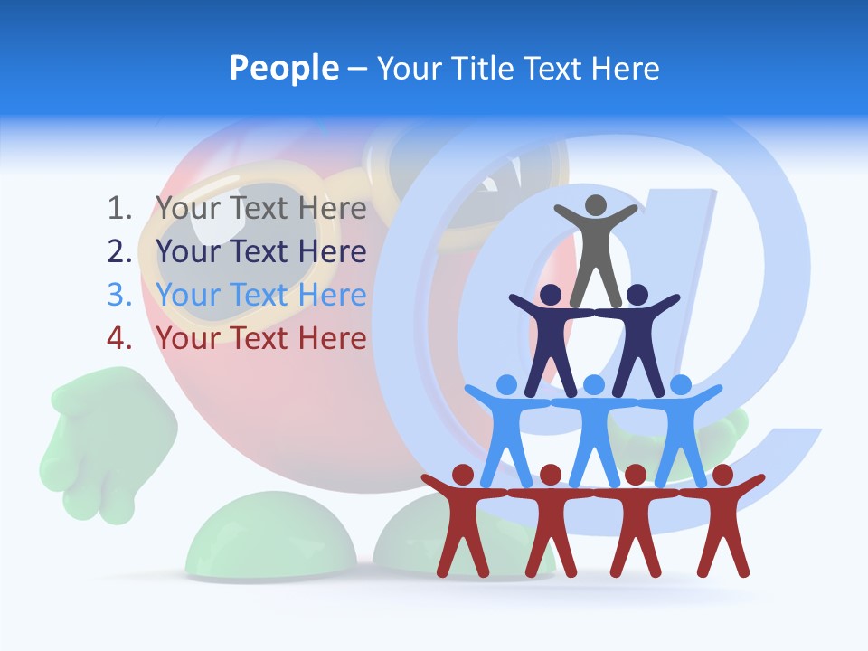 Isolated Diet Internet PowerPoint Template