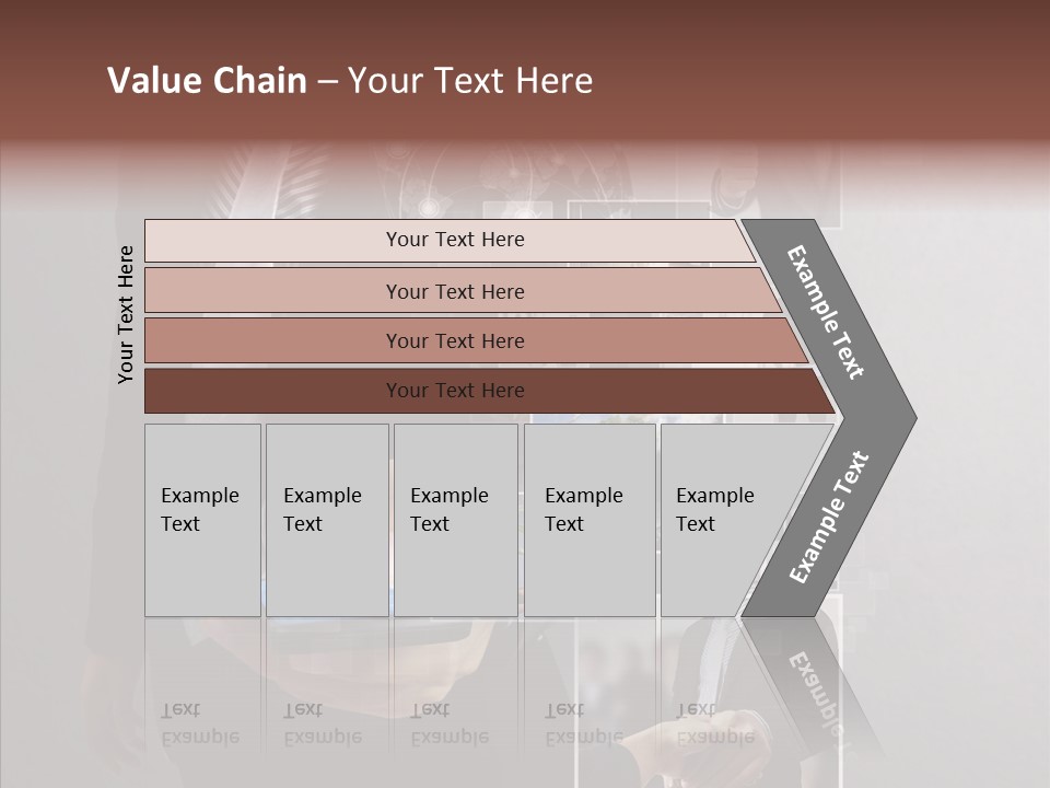 Social Button Electronics PowerPoint Template