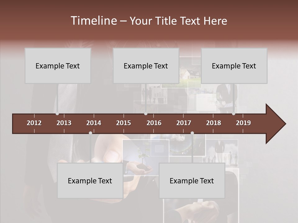 Social Button Electronics PowerPoint Template