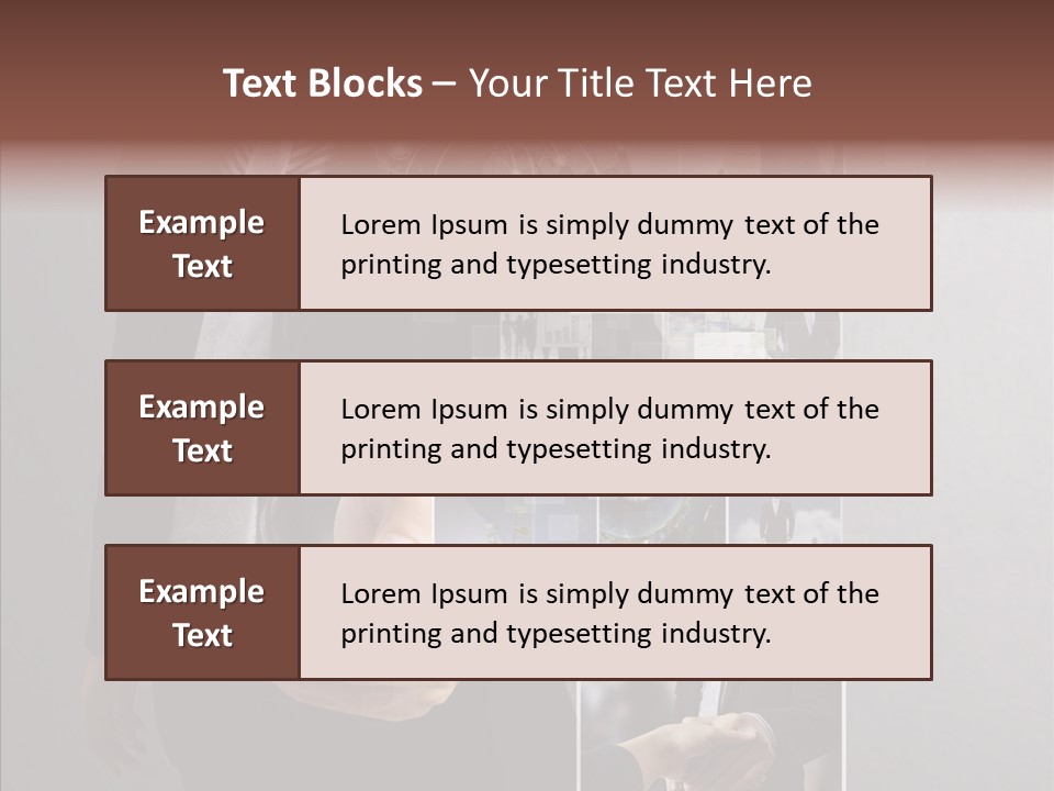 Social Button Electronics PowerPoint Template