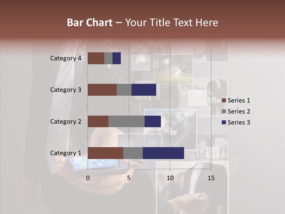 Social Button Electronics PowerPoint Template