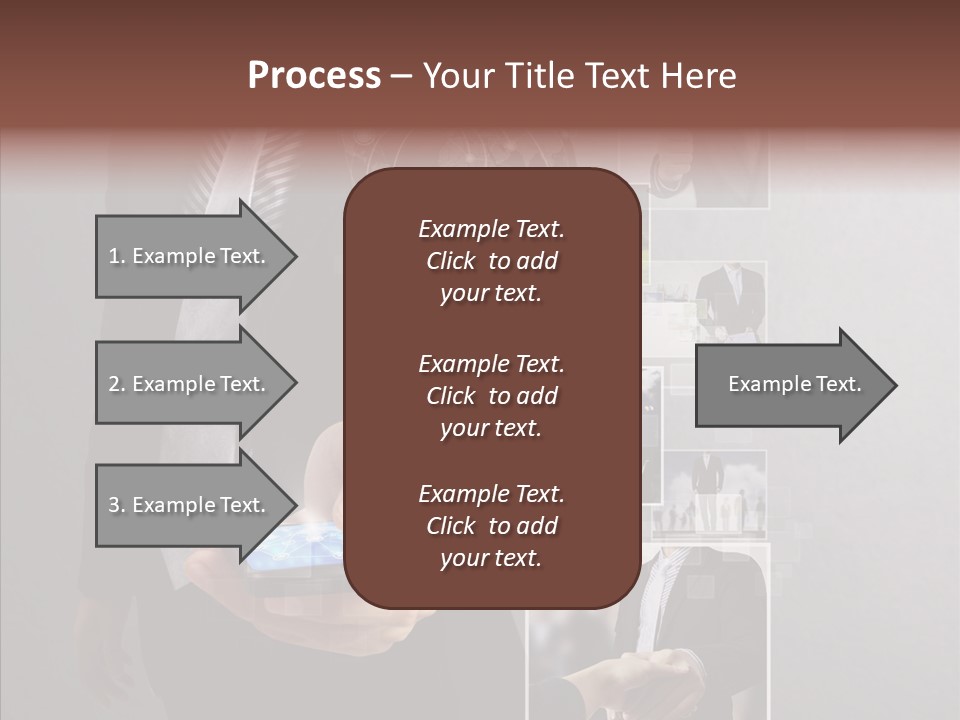 Social Button Electronics PowerPoint Template