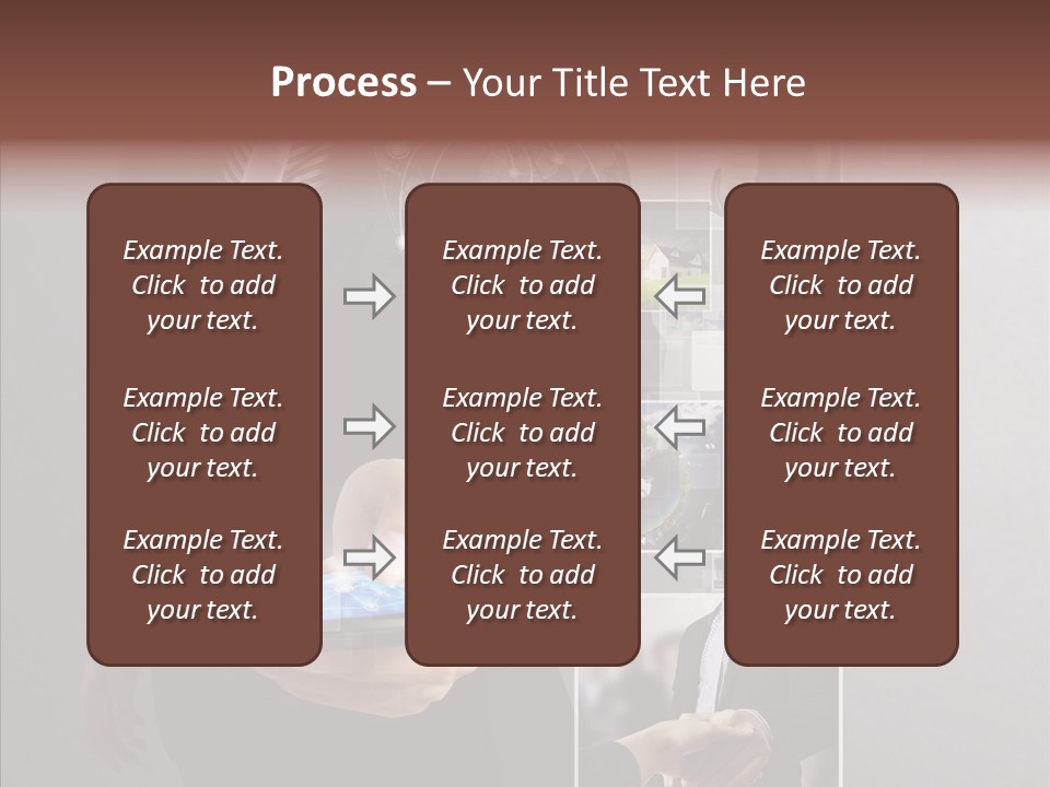 Social Button Electronics PowerPoint Template