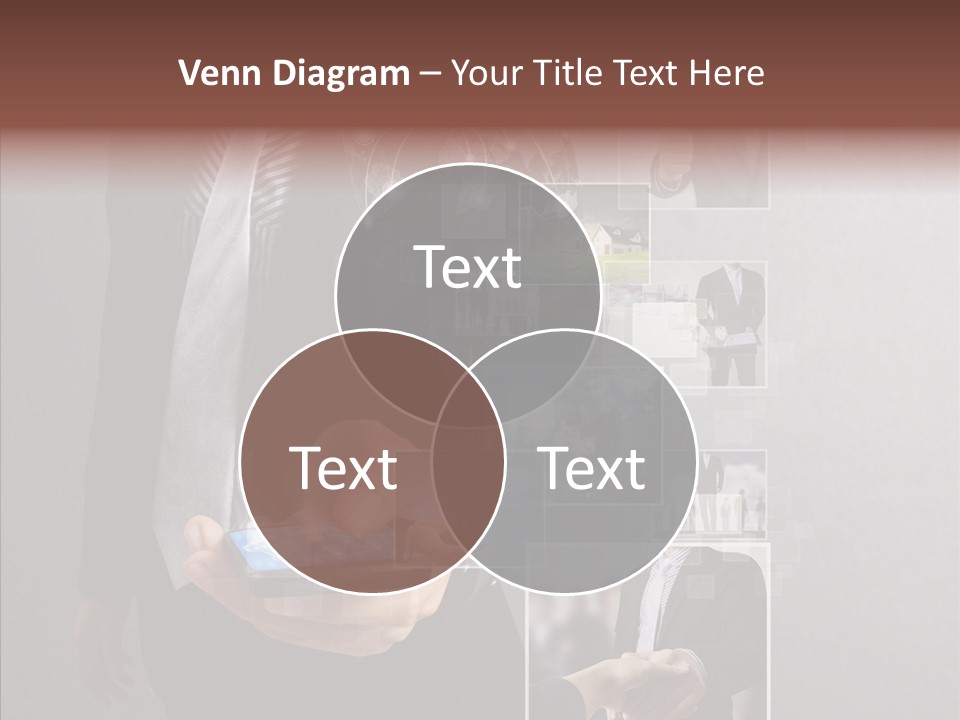 Social Button Electronics PowerPoint Template