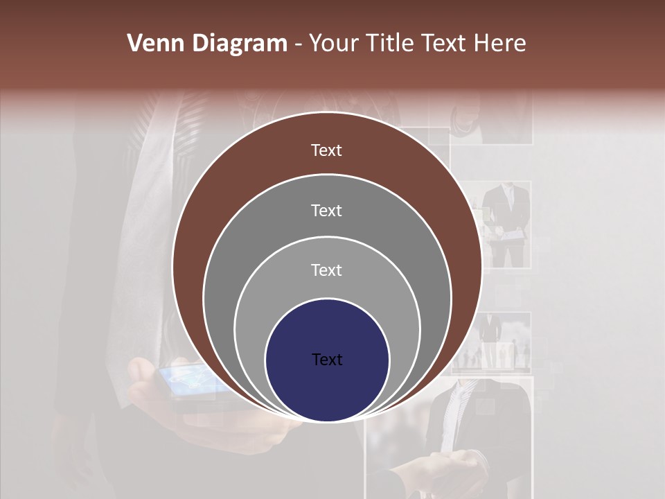 Social Button Electronics PowerPoint Template