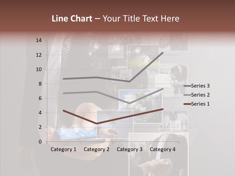 Social Button Electronics PowerPoint Template