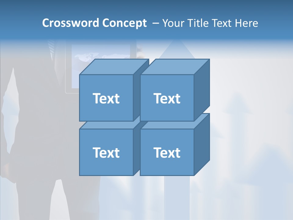 Laptop Computer Finger PowerPoint Template
