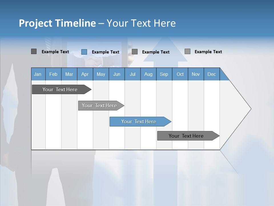 Laptop Computer Finger PowerPoint Template