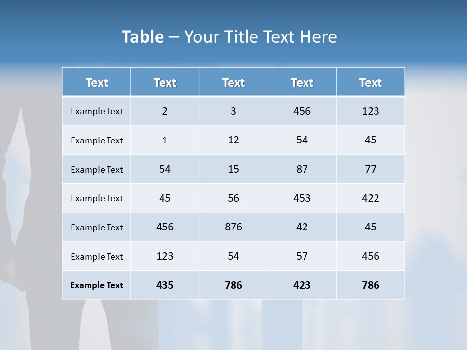 Laptop Computer Finger PowerPoint Template