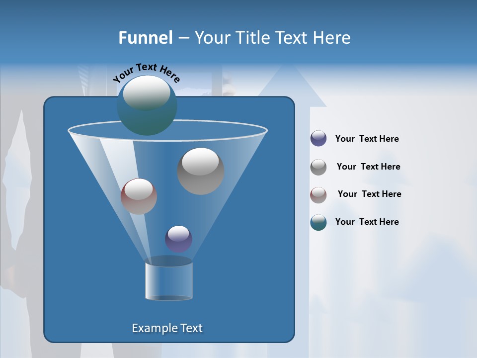 Laptop Computer Finger PowerPoint Template