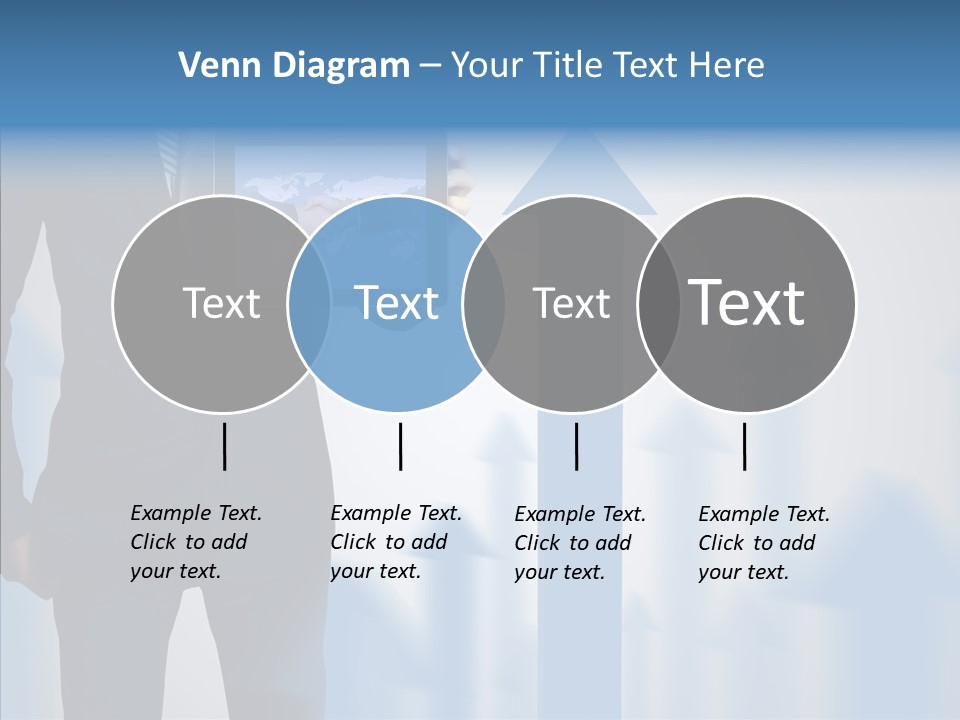 Laptop Computer Finger PowerPoint Template
