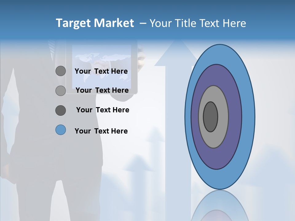 Laptop Computer Finger PowerPoint Template