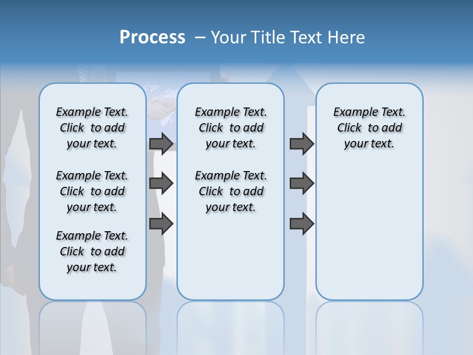 Laptop Computer Finger PowerPoint Template