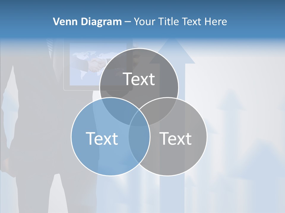 Laptop Computer Finger PowerPoint Template