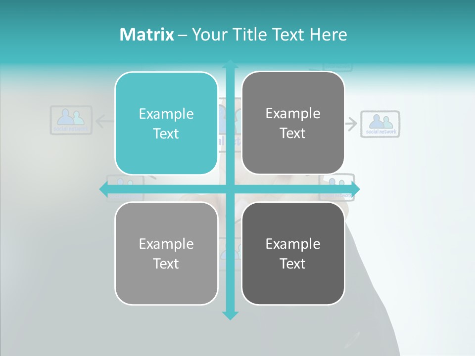 Diagram People United PowerPoint Template