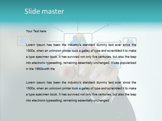 Diagram People United PowerPoint Template