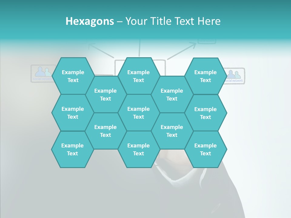 Diagram People United PowerPoint Template