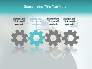 Diagram People United PowerPoint Template