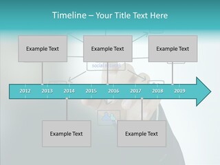 Diagram People United PowerPoint Template