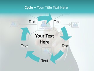 Diagram People United PowerPoint Template