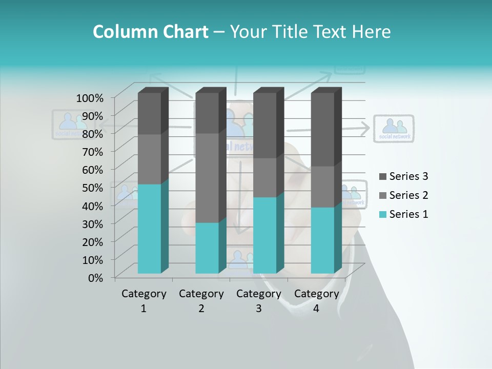 Diagram People United PowerPoint Template