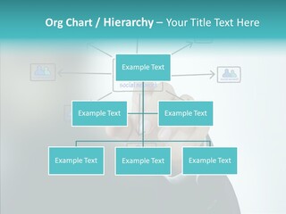 Diagram People United PowerPoint Template
