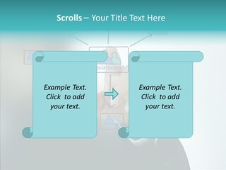 Diagram People United PowerPoint Template