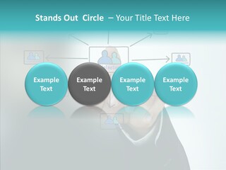 Diagram People United PowerPoint Template